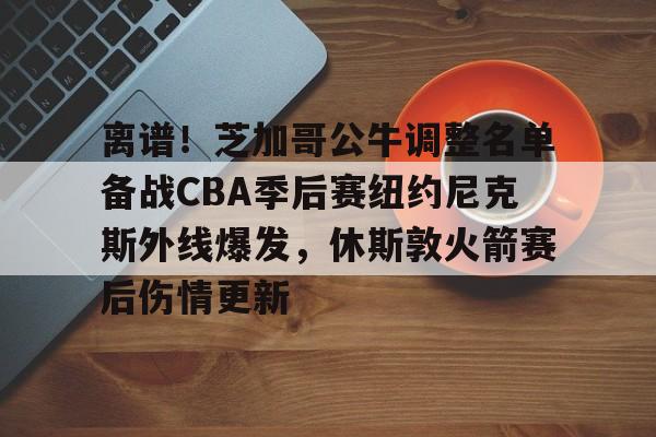 模拟器试玩-包含离谱！芝加哥公牛调整名单备战CBA季后赛纽约尼克斯外线爆发，休斯敦火箭赛后伤情更新的词条